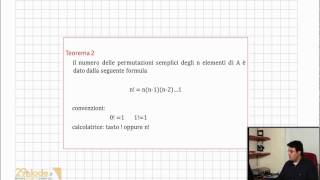 Lezioni di Matematica generale  Permutazioni  Definizione [upl. by Nura]