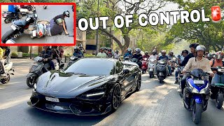 THINGS WENT WRONG  PEOPLE WENT CRAZY SEEING MCLAREN 765XS [upl. by Deevan]