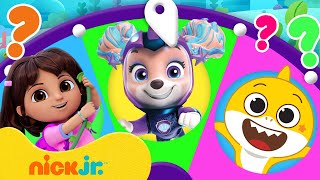 Spin the Underwater Wheel 🌊 w PAW Patrol Coral amp Baby Shark  30 Minute Compilation  Nick Jr [upl. by Acinelav115]