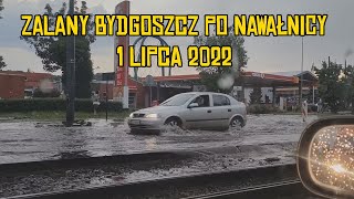 ZALANA BYDGOSZCZ PO NAWAŁNICY 1 LIPIEC 2022 [upl. by Notffilc547]