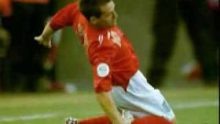 Michael Owen injury England Vs Sweden 20062006 [upl. by Adnola]