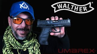 PISTOLA PAINTBALL T4E WALTHER PDP COMPACT 43 CO2 [upl. by Mercer]