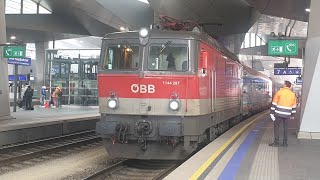 Einfahrt ÖBB IC 739 Wien Hbf  Lienz in Wien Hbf 08032024 [upl. by Cristen]