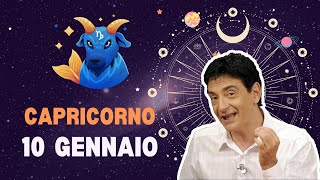 Capricorno ♑️ Mercoledì 10 Gennaio 🔮 Oroscopo Paolo Fox  Colori sbiaditi nel vestiario e nell’anima [upl. by Nedrah]