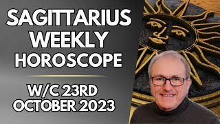 Sagittarius Horoscope Weekly Astrology from 23rd October 2023 [upl. by Riggall]