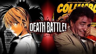 Light Yagami vs Columbo Death Note vs Columbo Death Battle Fan Tráiler [upl. by Aerised]