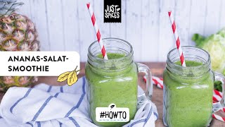 Schnelles und einfaches Rezept – AnanasSalatSmoothie [upl. by Omolhs]