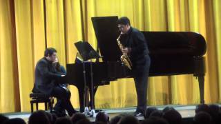 Phil Woods  Sonata For Alto Sax And Piano  Mov 2  3  4 [upl. by Aiekram21]