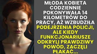 Młoda kobieta codziennie szła do pracy kiedy podeszła do niej policja [upl. by Wyatan26]