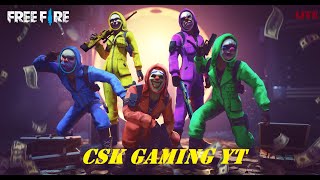 CS and BR Rank Push 🔥 ROAD TO 50 WINNING STRIKE  Free Fire Live with CSK 💖Free Fire LIVE stream [upl. by Elenahc742]