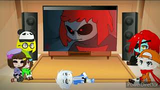 Undertale react to VHS vs Underplayer [upl. by Letrice466]