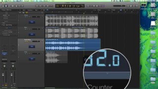 Logic Pro X  Match Loop Tempo with BPM Counter and Flex Time [upl. by Angelika]