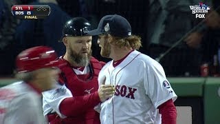 Dempster fans Adams to end Game 1 [upl. by Debo419]