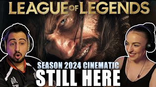 THIS WAS INSANE 🔥 Still Here  League of Legends 2024 Cinematic REACTION [upl. by Enovi953]