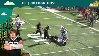 Nathan Roy Highlights Gopher Football Signing Day GrabAnOar24 [upl. by Adieno392]