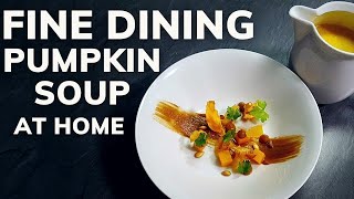 The best PUMPKIN SOUP you ever make AT HOME  Michelin Star Recipe [upl. by Adrien738]