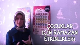 ÇOCUKLAR İÇİN RAMAZAN TAKVİMİ  Hatice Kübra Tongar [upl. by Elockin]