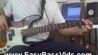 How To Play quotDock Of The Bayquot On Bass [upl. by Dash]