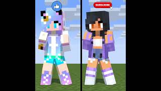 Aphmau is Boogie woogie party party bang bang with coockieswirlc shortsvideo [upl. by Orual]