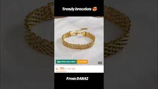 Trendy bracelets jewellery daraz youtubeshorts fashion howtostyle [upl. by Aihselef533]