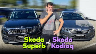 Skoda Superb vs Skoda Kodiaq [upl. by Kaufman73]