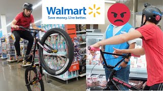 WHEELING THROUGH WORLDS BIGGEST WALMART KICKED OUT [upl. by Eikram977]