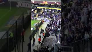 Small fight Anderlecht vs Beerschot 241021 [upl. by Fritts]