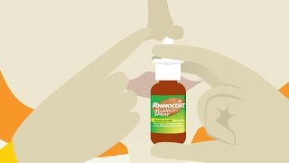 RHINOCORT® Allergy Spray How To Use  RHINCORT® [upl. by Erialc]