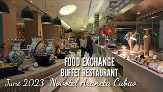 NOVOTEL quotFOOD EXCHANGE BUFFET RESTAURANTquot  JUNE 2023 [upl. by Hazmah852]