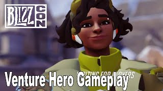 Overwatch 2 Venture Hero Gameplay BlizzCon 2023 [upl. by Moth65]