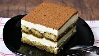 Tiramisu No Eggs No Mascarpone Cheese  STEP by STEP Recipe [upl. by Llennahc]