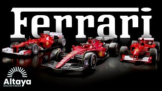 LA COLLECTION DES GRANDES FERRARI F1 À L’ÉCHELLE 124 [upl. by Newcomb301]