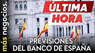 ÚLTIMA HORA  El Banco de España eleva las previsiones del PIB al 28 en 2024 y 225 en 2025 [upl. by Odrareg411]