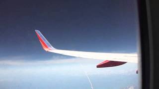 Atlantis Space Shuttle Launch  View From Plane [upl. by Assilaj796]