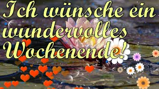 Endlich Wochenende😉🍀 Liebe Grüße zum Wochenende💕🌷 [upl. by Noirad]