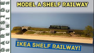 IKEA shelf railway model [upl. by Aliek]