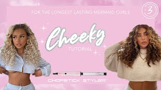 Cheeky Chopstick Styler Hair Tutorial [upl. by Chaudoin]