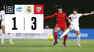 Real Madrid CF vs Sevilla FC 13  Resumen y goles  Highlights Liga F [upl. by Goldsmith]