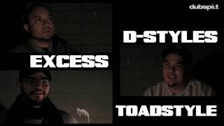 Rock Hard Bastards Excess DStyles  Toadstyle Talk Turntablism Performance Production [upl. by Ahsirtak]