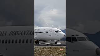 Jayawijaya dirgantara take off bandara Wamena [upl. by Anirahc]