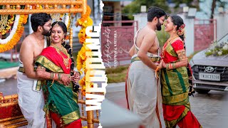 Tamil Brahmin Wedding Highlights  Brahmin Wedding of Eashwar amp Krithika [upl. by Moffitt890]