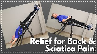 Must Know This for Best Results Using Inversion Table for Back Pain amp Sciatica Relief [upl. by Llenej474]