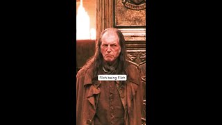 Argus Filch fancam HarryPotter [upl. by Rydder]