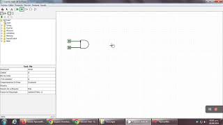 Logisim 01 Compuerta AND Y [upl. by Hcnarb]