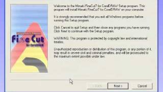 Hướng dẫn cài đặt FineCut7 cho CorelDRAW [upl. by Yenmor]