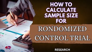 Sample Size Calculations for Randomized Controlled Trials RCT [upl. by Remde]