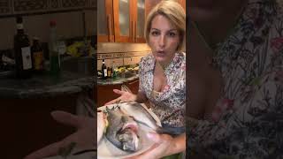 Lessons in prepping Orata fish sea bream [upl. by Bayard]