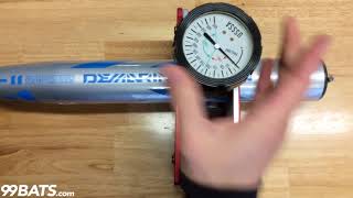 2019 DeMarini CF Zen 11 Fastpitch Bat  Compression Test  99BATScom [upl. by Saideman]