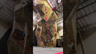 Overhang Climbing Fall rockclimbing fall climb falling climber boulder falling fail [upl. by Prior]