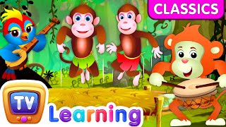 Five Little Monkeys Jumping on the Bed  The Smart Monkeys  Kids Songs  ChuChu TV Classics [upl. by Koblick368]